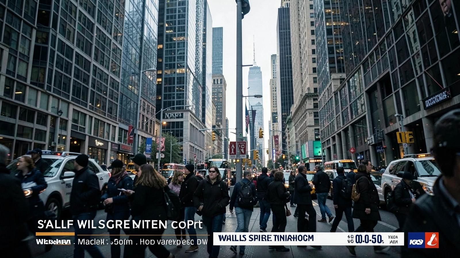 New York scene illustrating a banking sector adjusting to higher-for-longer rates